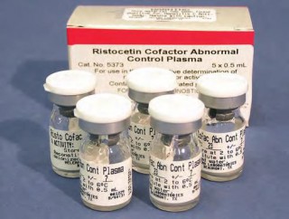 Тест-система «Набор для определения ристоцетин-кофактора» / Ristocetin Cofactor Kit, кат. № 5370